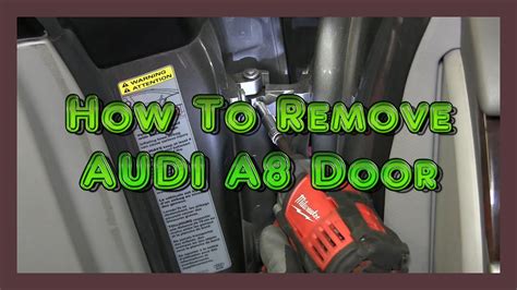 audi a8 rear junction box removal|Audi b9 door panel removal.